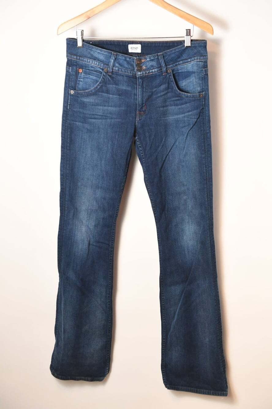 Hudson Midrise Signature 5 Pocket Bootcut Jeans Size 30